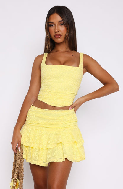 Zoey - Romantic Lace Two Piece Set