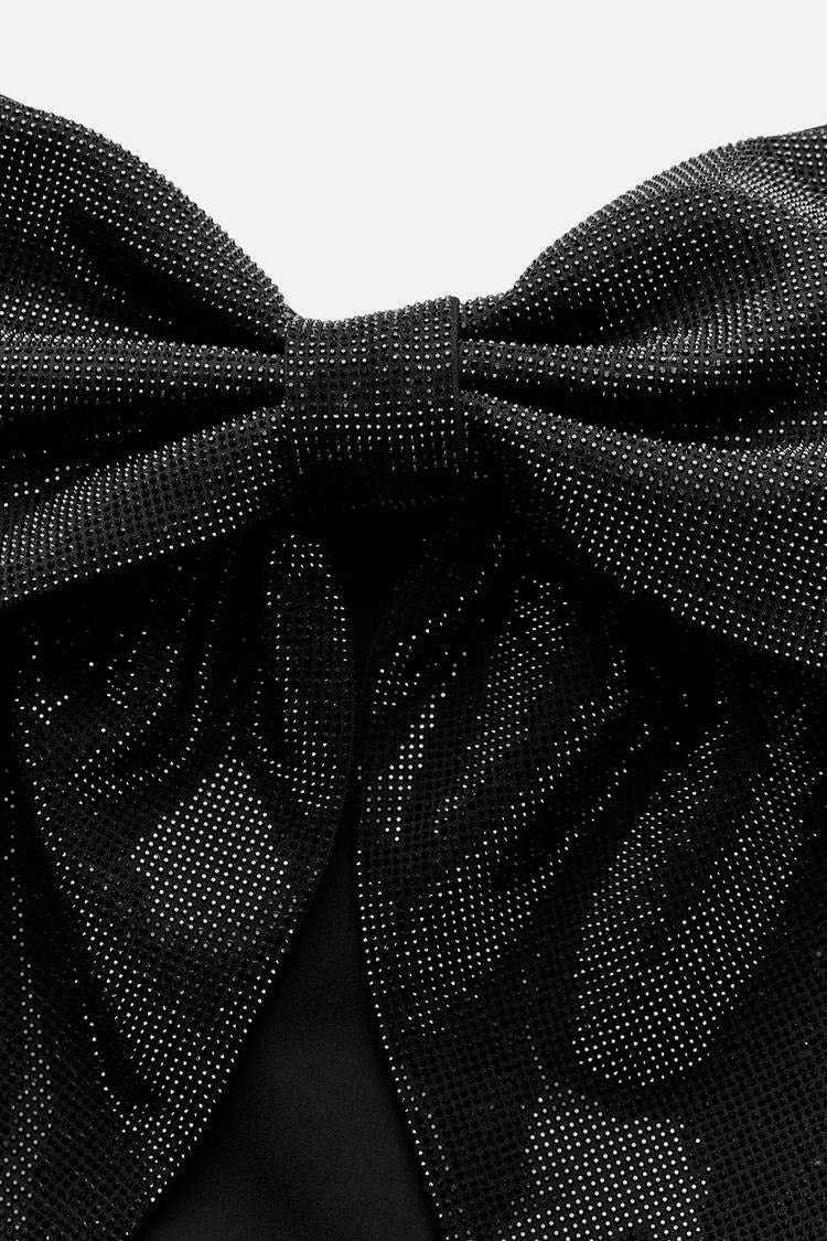 Livette - Sparkled Bow Top