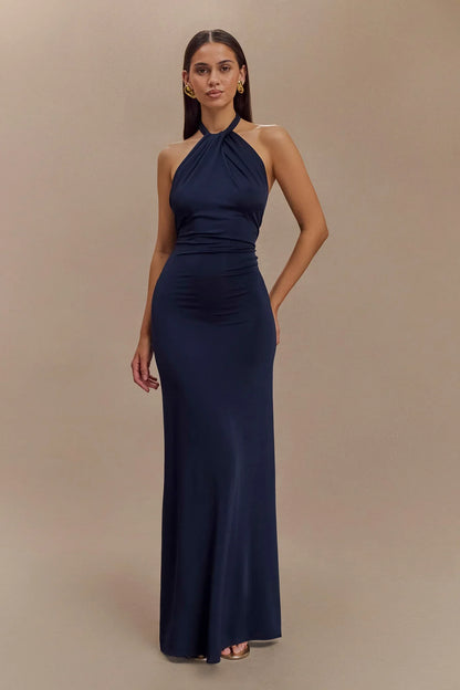 Elyna | Halter Maxi Dress