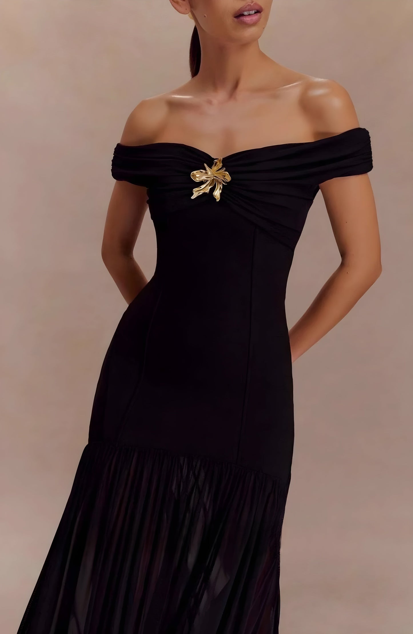 Crepe | Maxi Dress