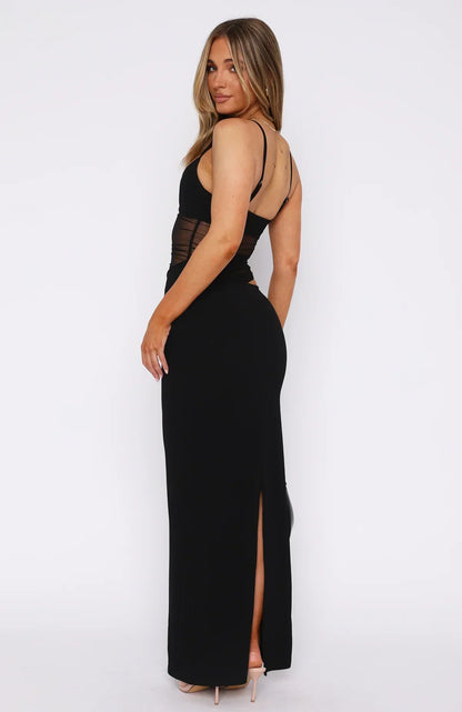 Luna | Blush Maxi Dress