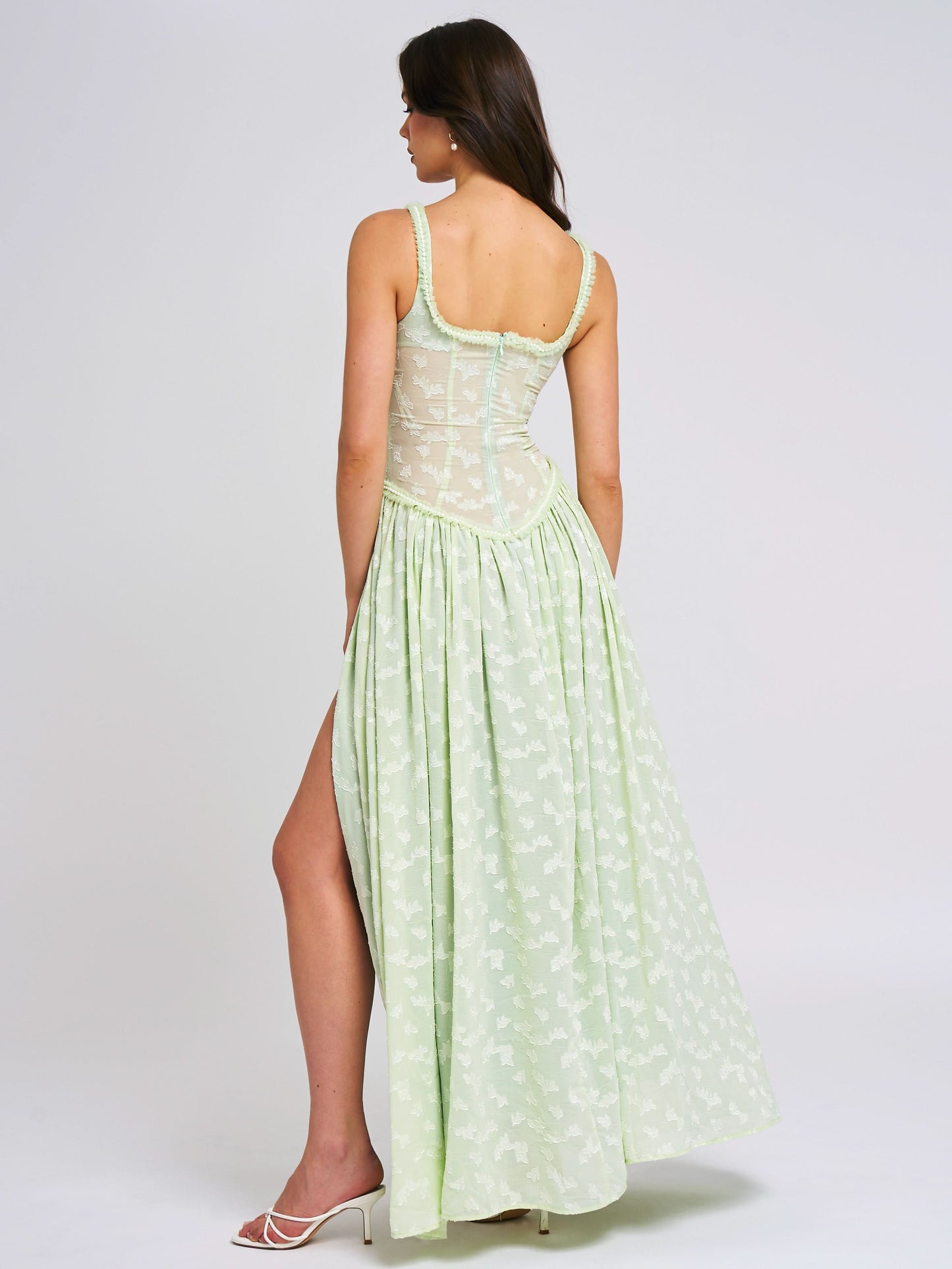 Livette - Floral Pattern Maxi Dress