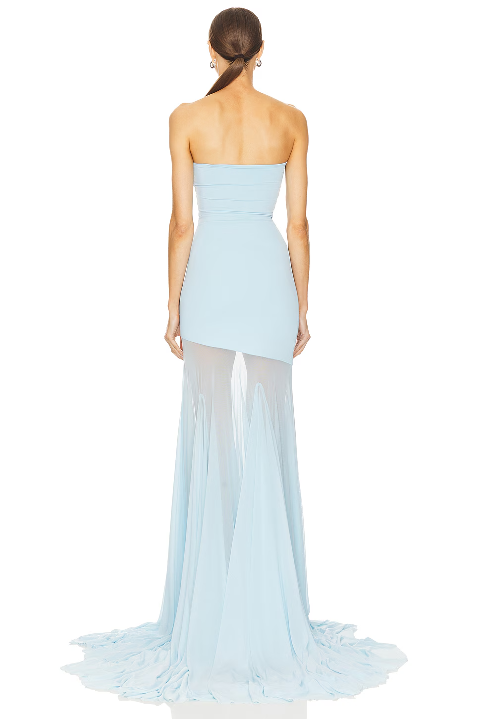 Livette - Strapless Glamour Maxi Dress