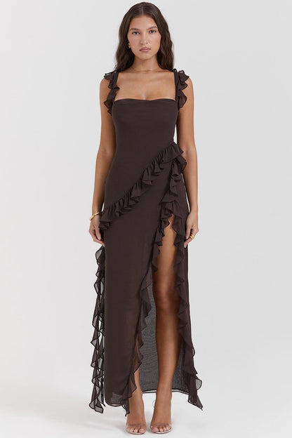 Livette - Ruffle Maxi Dress