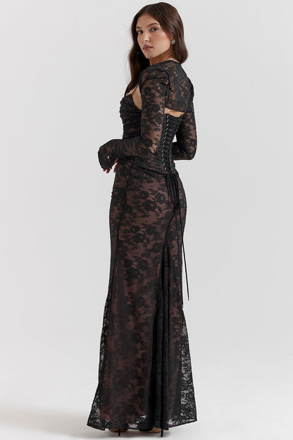 Livette - Corset Maxi Dress