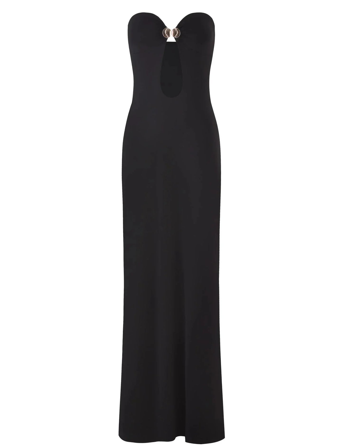 Solara – Elegant Dress with Gold Detail