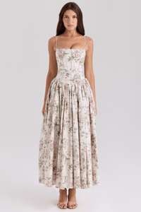 Cream Floral